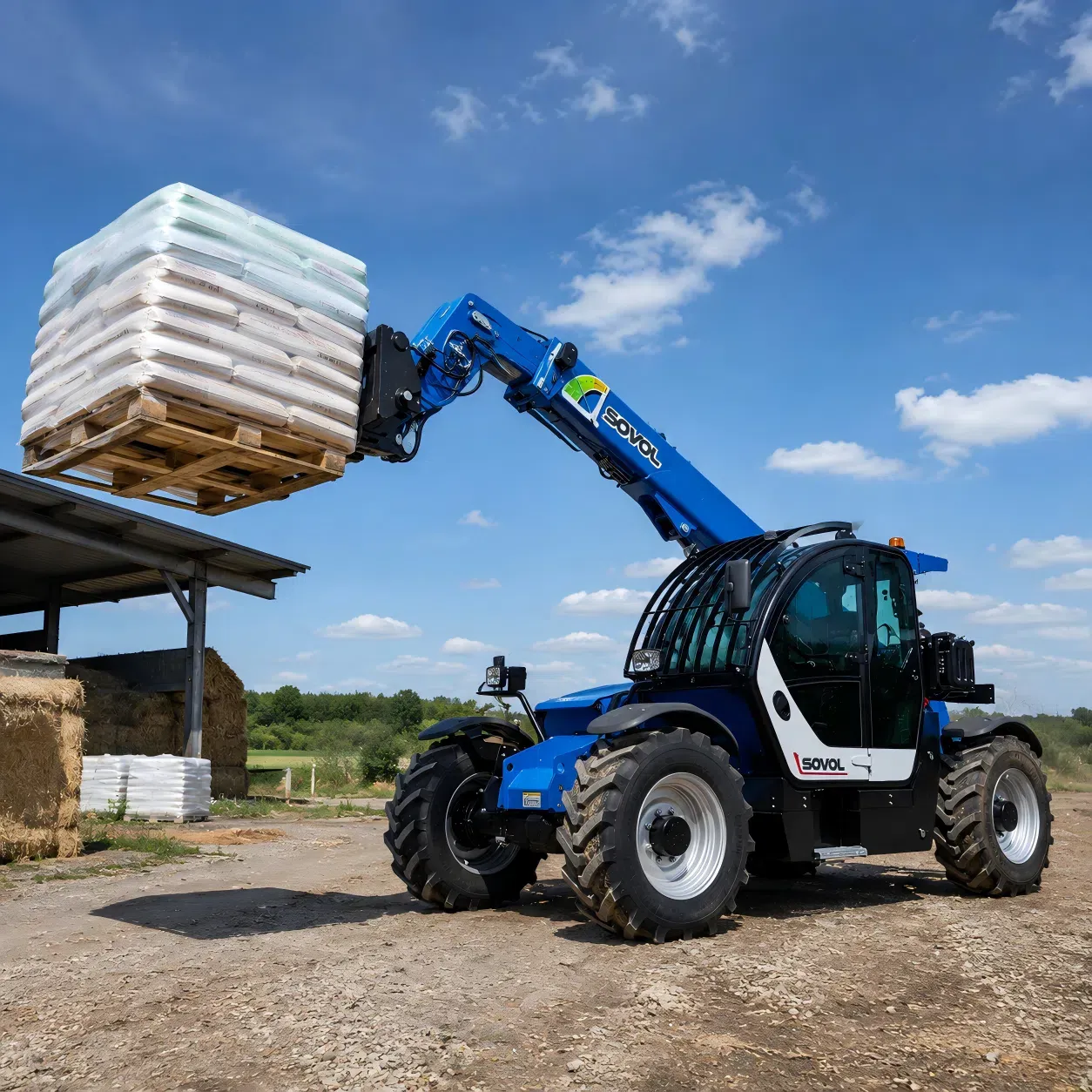 4x4 Rough Terrain Telehandler
