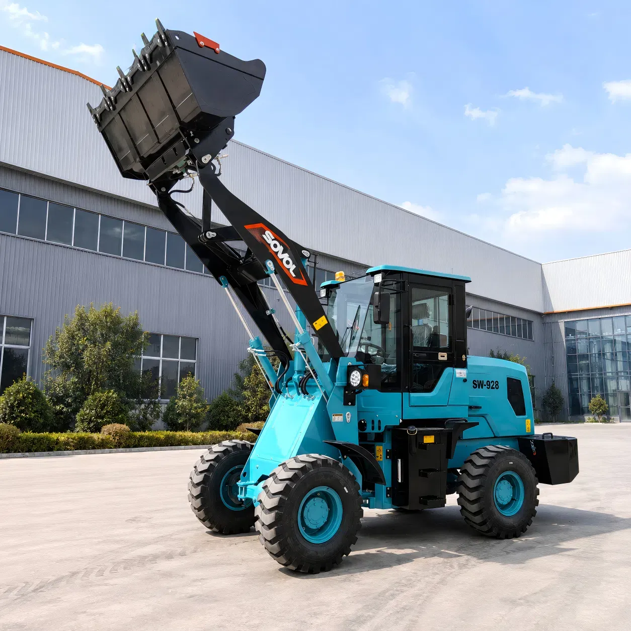 SW928 1.2 Ton Kompakt Tekerlekli Yükleyici