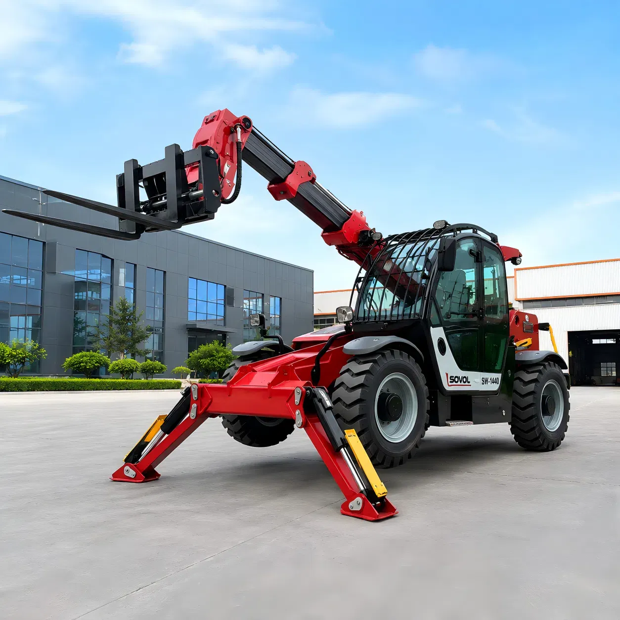 SW1440 4 Ton 14m Yüksek Erişimli Teleskopik Yükleyici