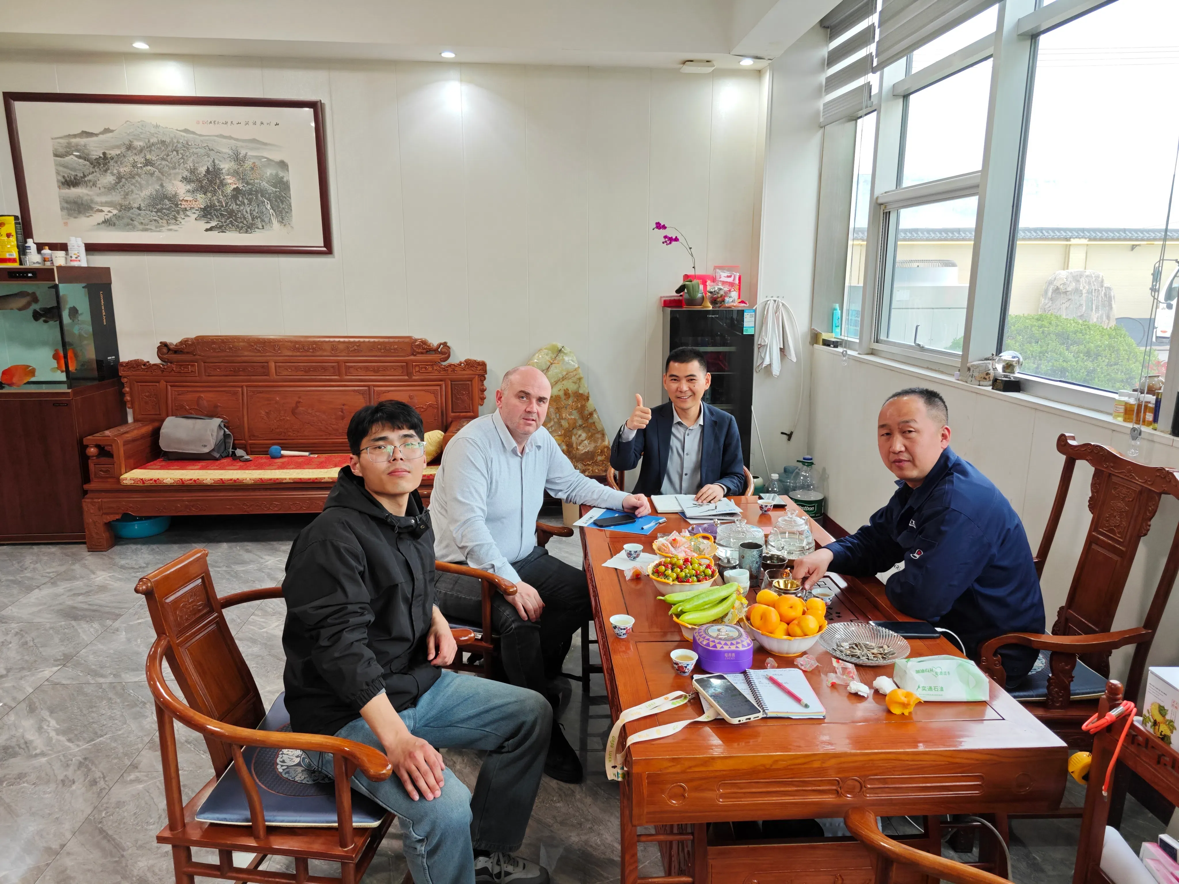 Polonyalı Makine Bayisi, Üretim ve Kalite Denetimi İçin SOVOL Fabrikasını Ziyaret Ediyor