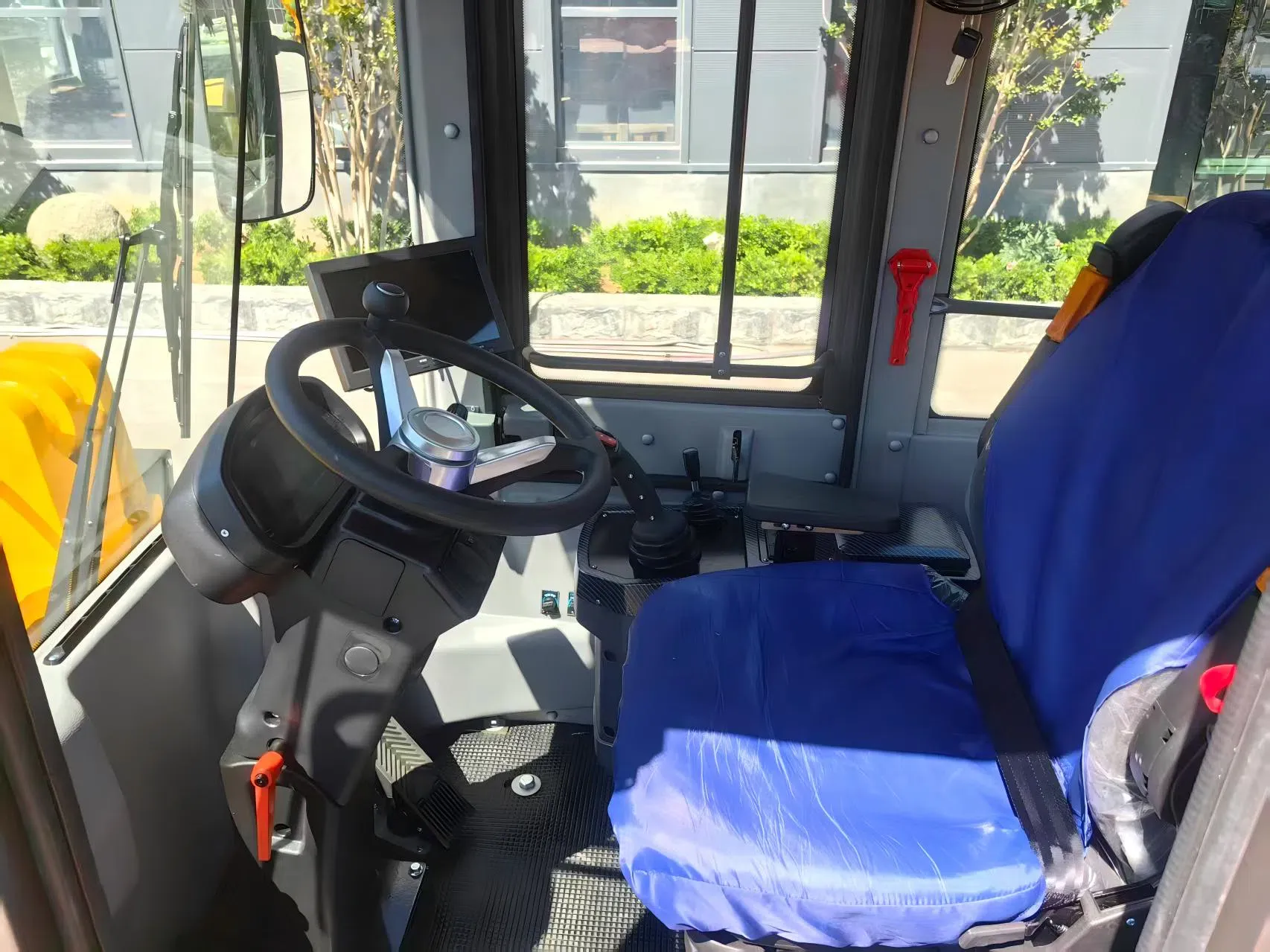 Sovol wheel loaders with a luxury operator seat