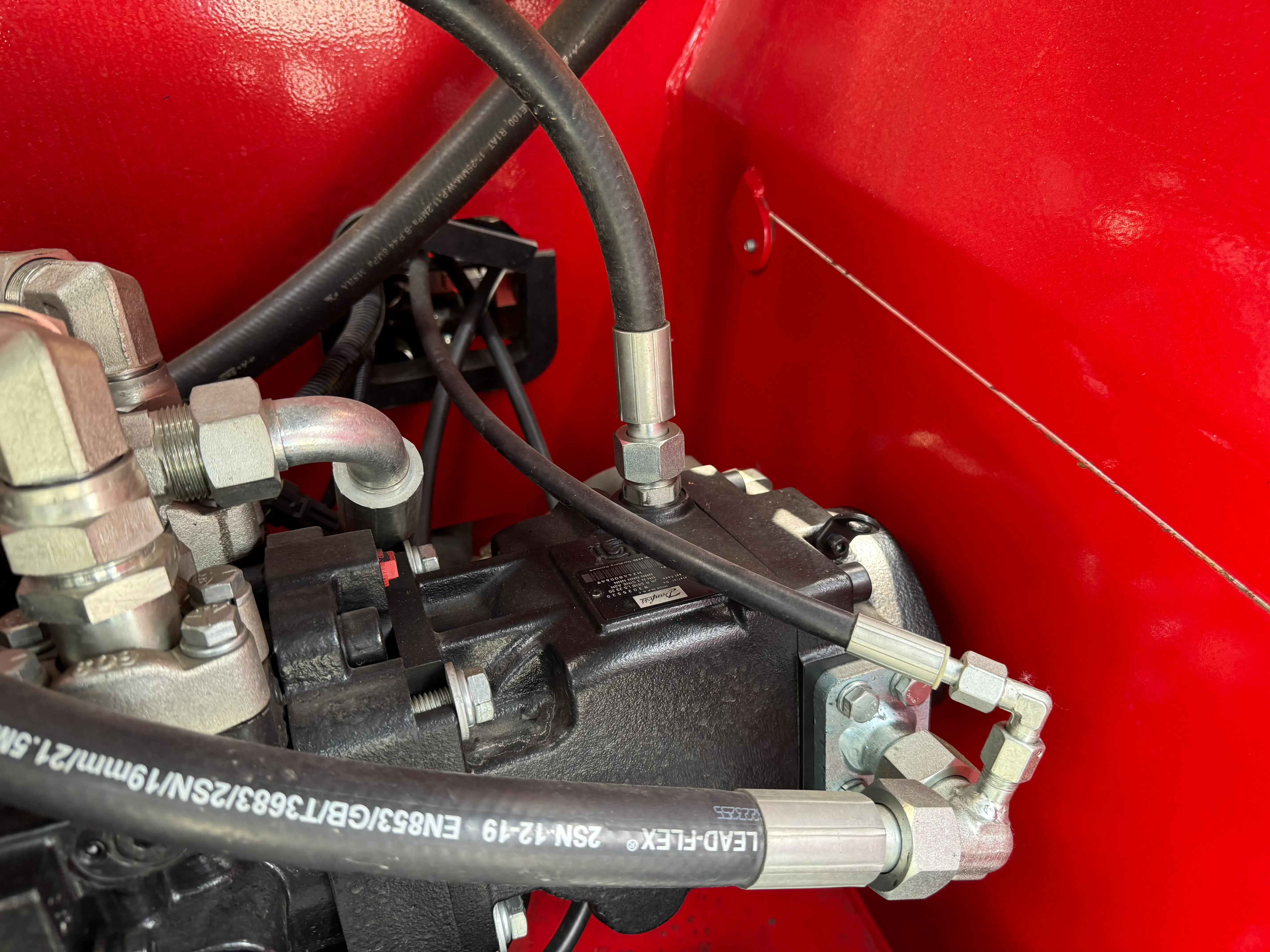 Telehandler idrostatico con sistema Danfoss