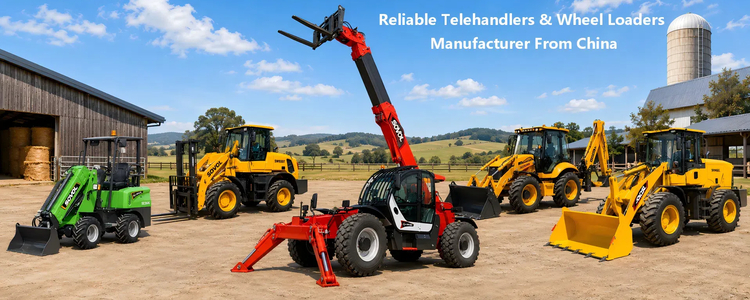 Reliable SOVOL telehandlers and wheel loaders for farming, material handling and construction applications.